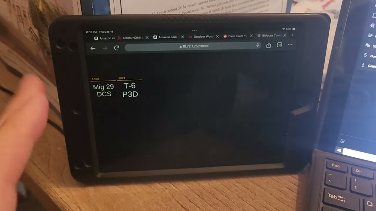 Using BitFocus companion as a flightsim button box