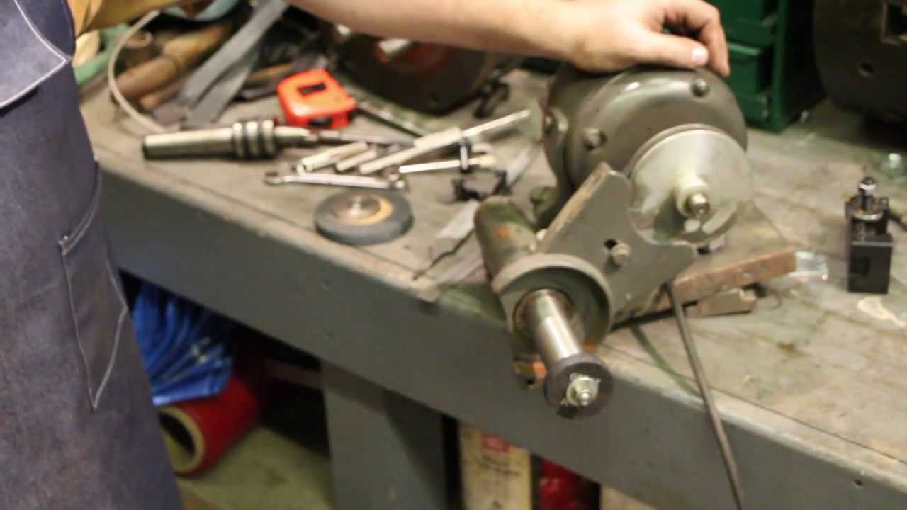 Tool Post Grinder:  Making and Extension Arbor for Inside Diameter Grinding