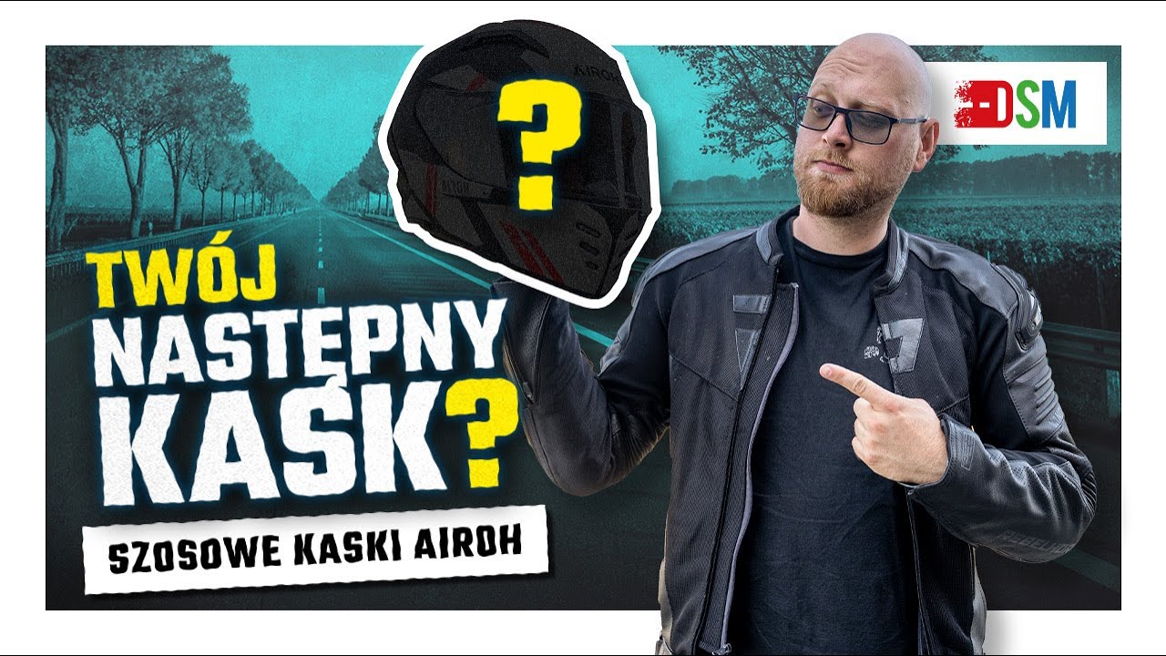 SZUKASZ kasku SZOSOWEGO? | 3 KASKI OD AIROH