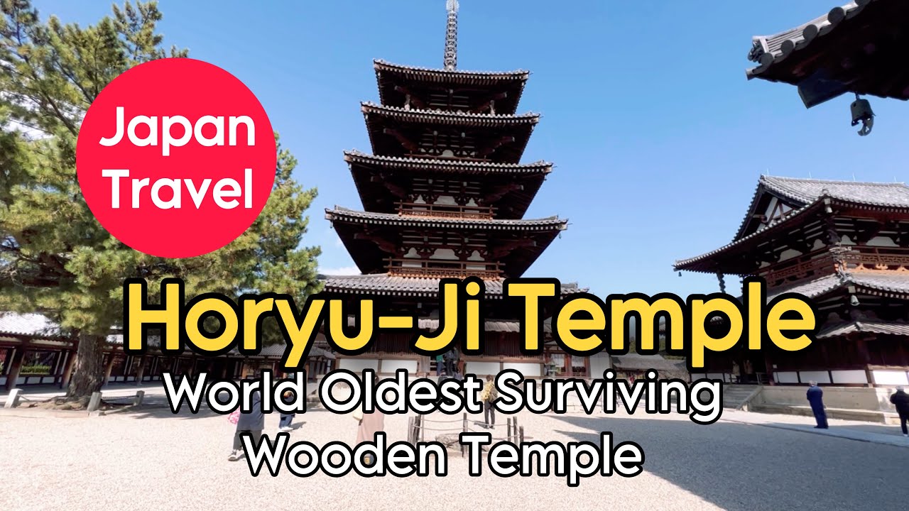 WORLD OLDEST SURVIVING WOODEN STRUCTURE || HORYU-JI TEMPLE 
