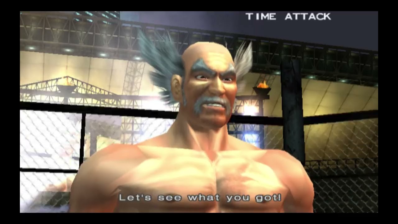 TEKKEN 4 JIN,HWORANG & PAUL TIME ATACK