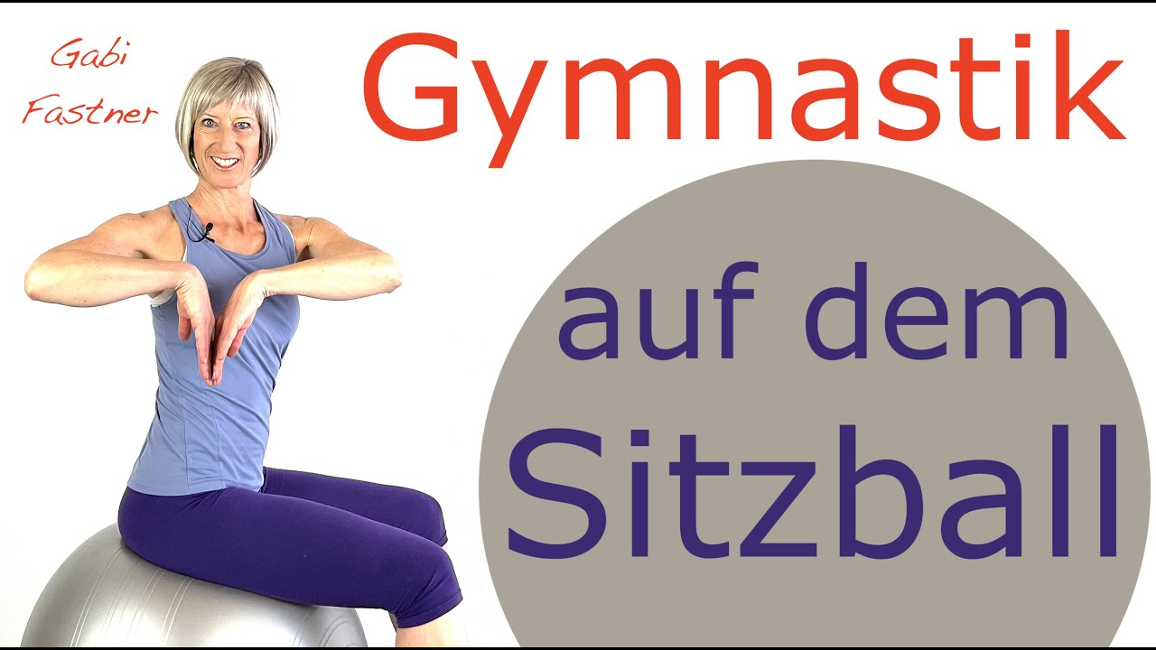 🎈20 min. Gymnastik auf dem Sitzball | fit im Sitzen
