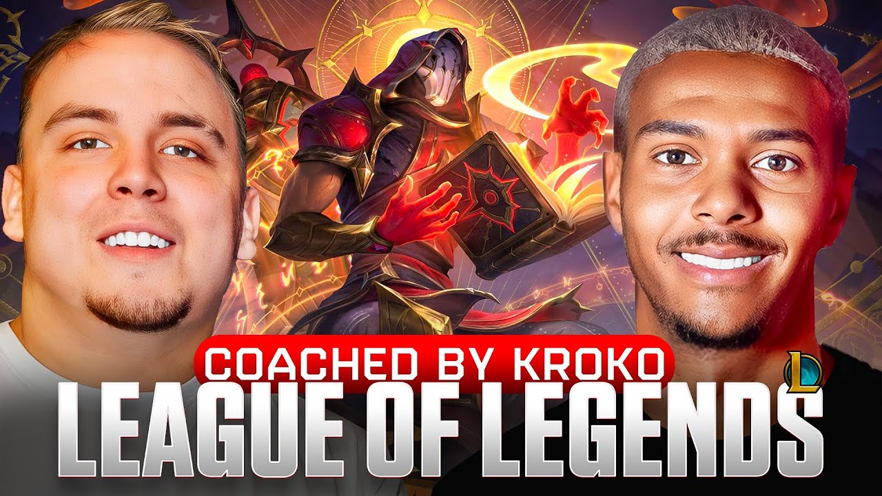 WILLY SPIELT DAS ERSTE MAL LEAGUE OF LEGENDS...?!😍🔥(KROKO COACHED MICH!)