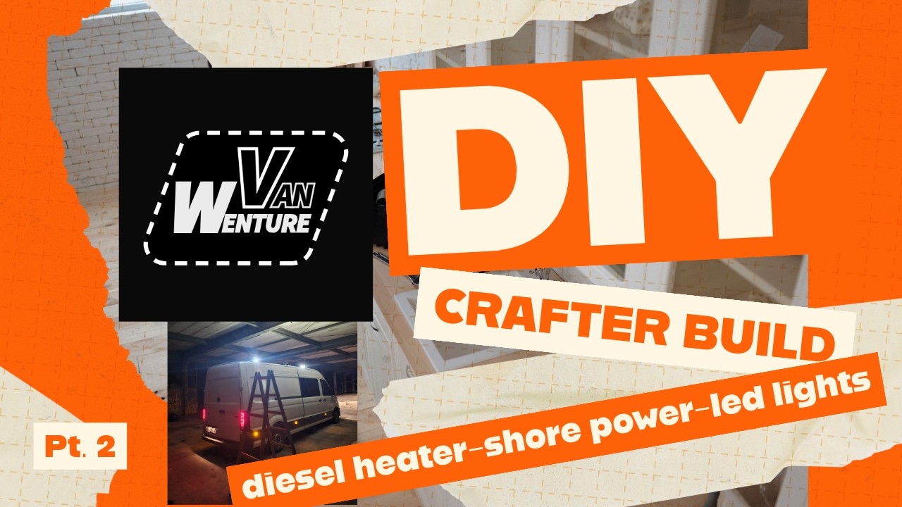 VW Crafter 4 Motion Camper Van build Part 2