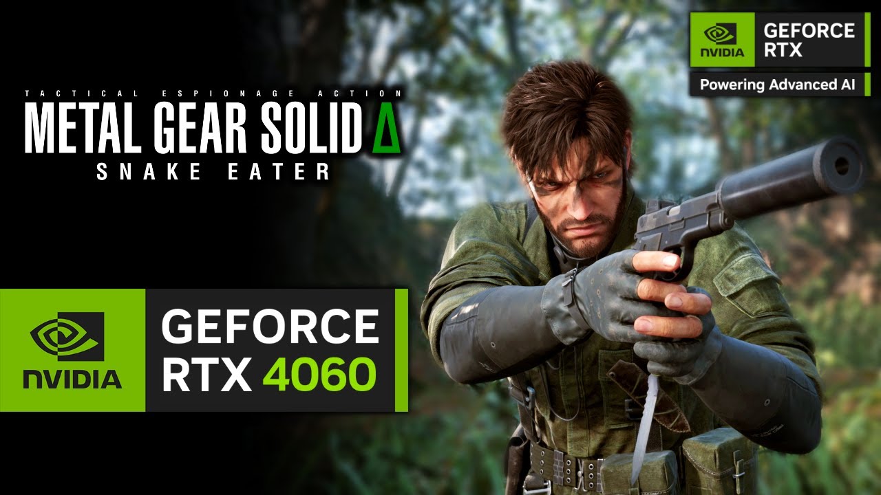 RTX 4060 on Metal Gear Solid Delta: Snake Eater | 1080p, 1440p with NVIDIA DLSS 4!