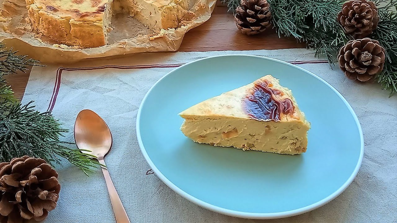 Cheesecake de Turrón| Tarta de Queso y Turrón cremosa