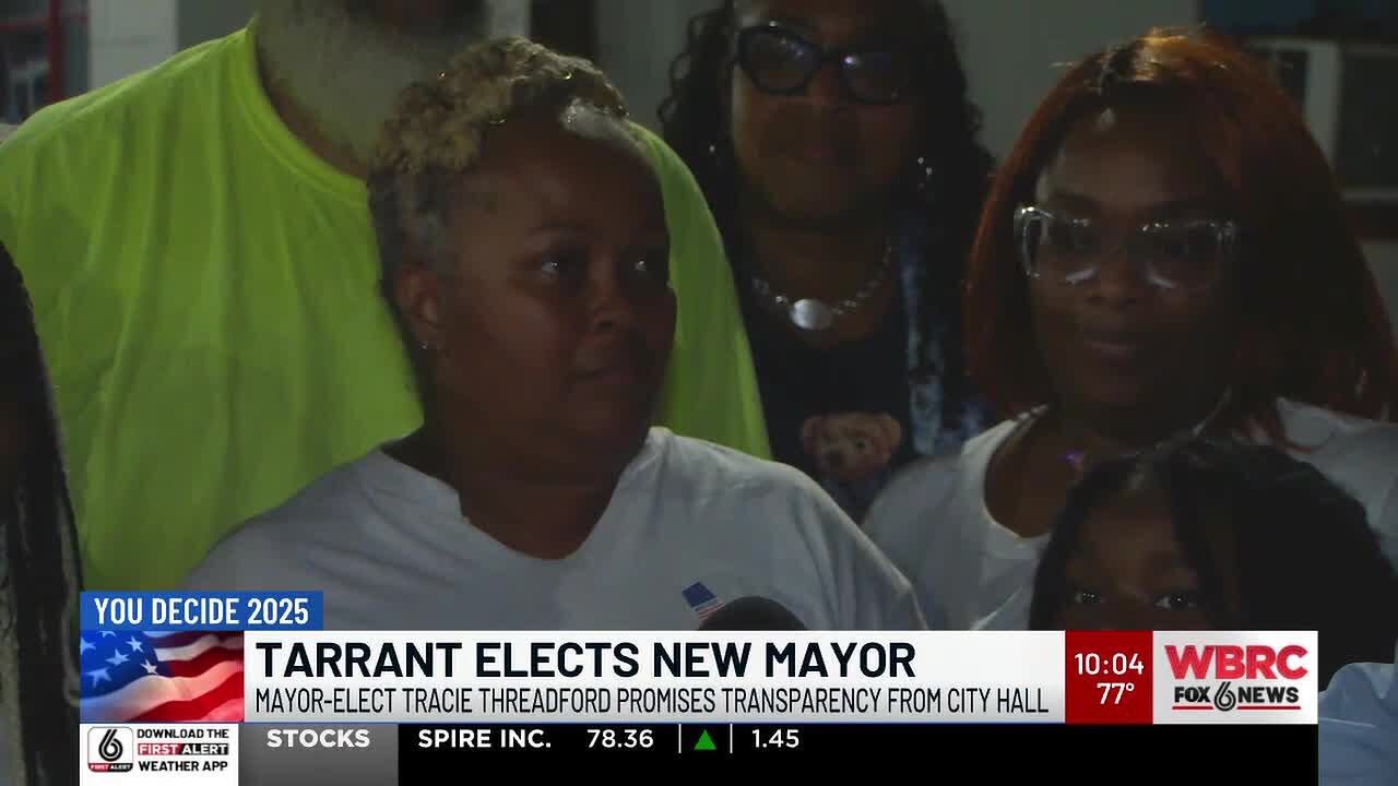 Tracie Threadford elected new mayor of Tarrant