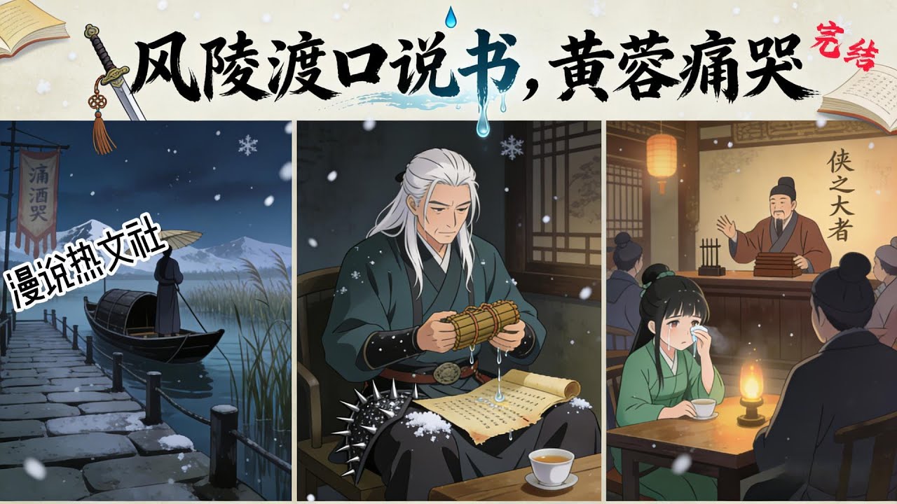 完结《风陵渡口说书，黄蓉痛哭》陈沙穿越综武世界在黄河边最大的风陵渡口客栈说书。 震惊综武江湖！ 更是让装作小乞丐前来听书的黄药师之女黄蓉哭的稀里哗啦！ #武侠#男频衍生#穿越