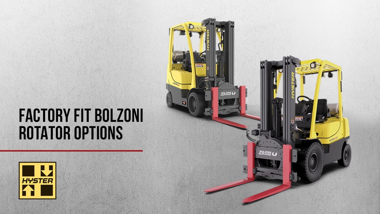 Hyster Factory Fit Bolzoni Rotator Options