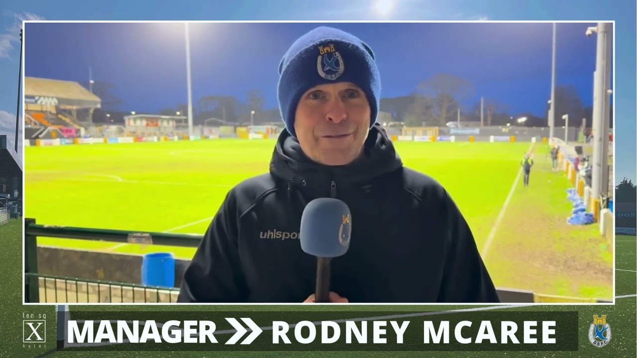 Post Match | Rodney McAree | CRFC 5-1 DSFC