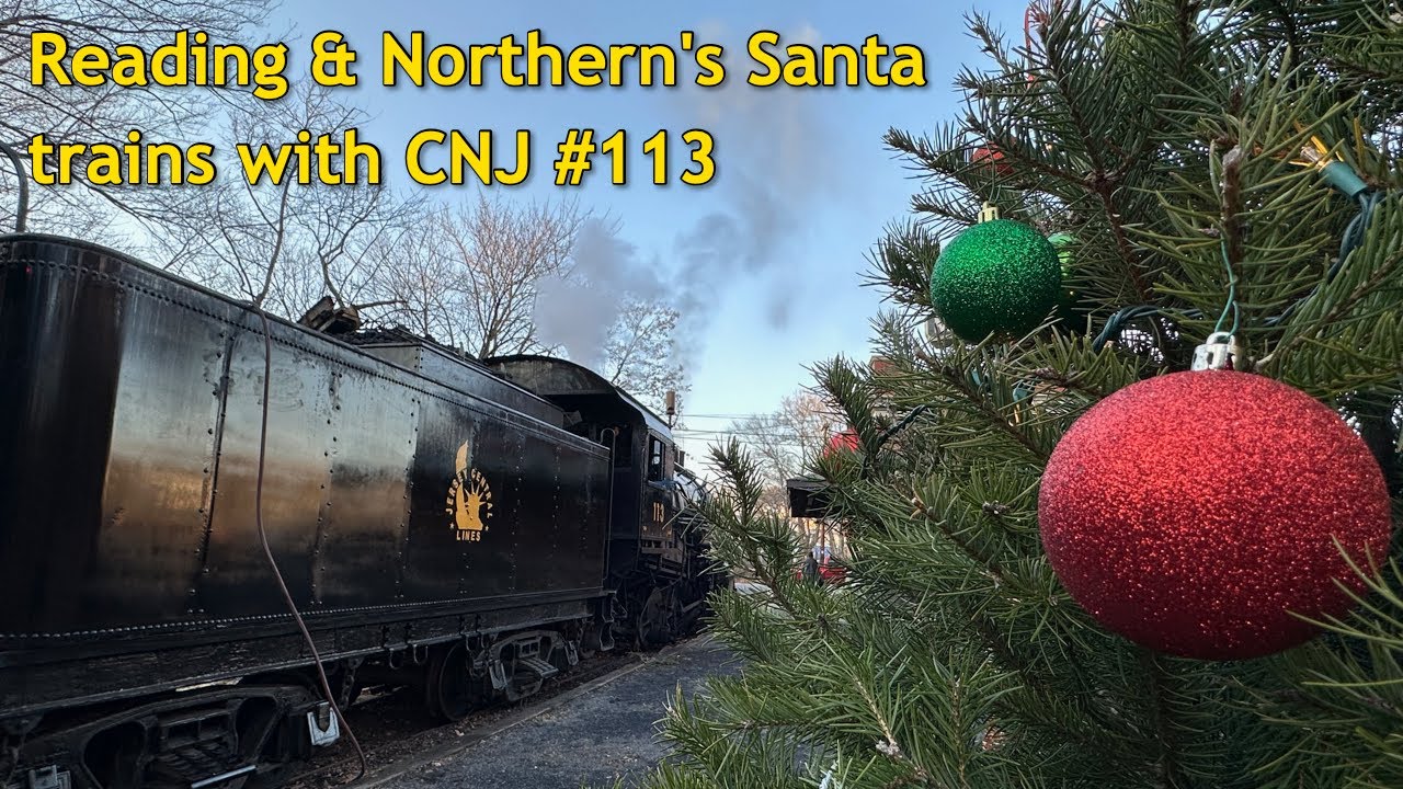 #113 Santa trains | Minersville to Schuylkill Haven 2023