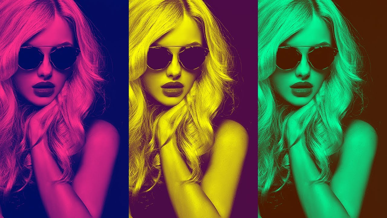 Как сделать эффект Duotone (дуотон) в фотошопе