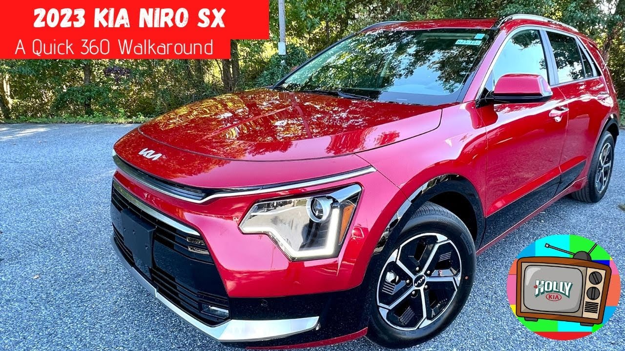 2023 Kia Niro SX - A Quick 360 Walkaround Video
