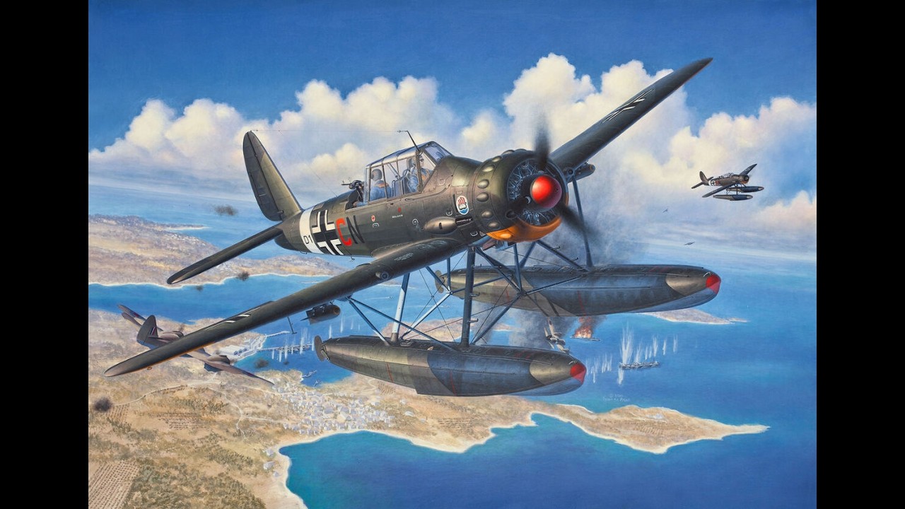 Revell 1/32 Arado Ar 196 with HPH Models Catapult Part 2: Cleaning up the resin parts