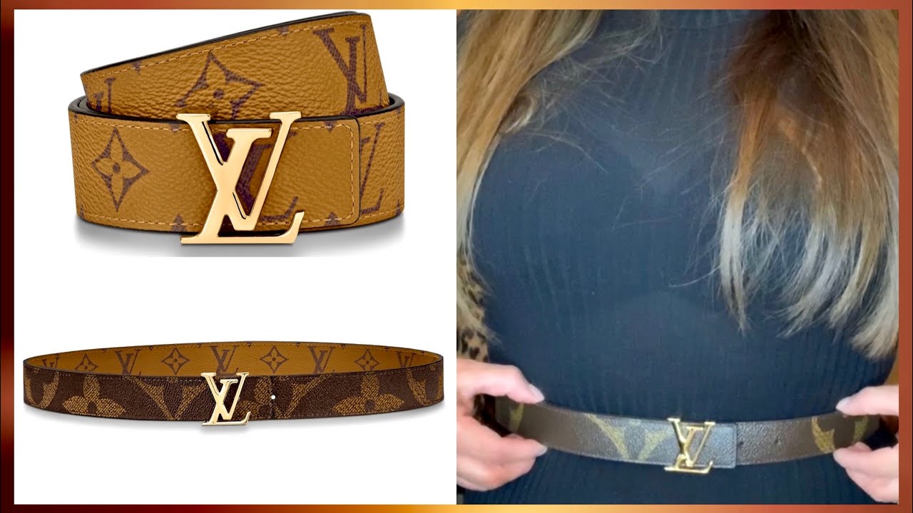 LOUIS VUITTON ICONIC 30MM REVERSIBLE BELT | HOW I Wear IT—TRYON | FASHION