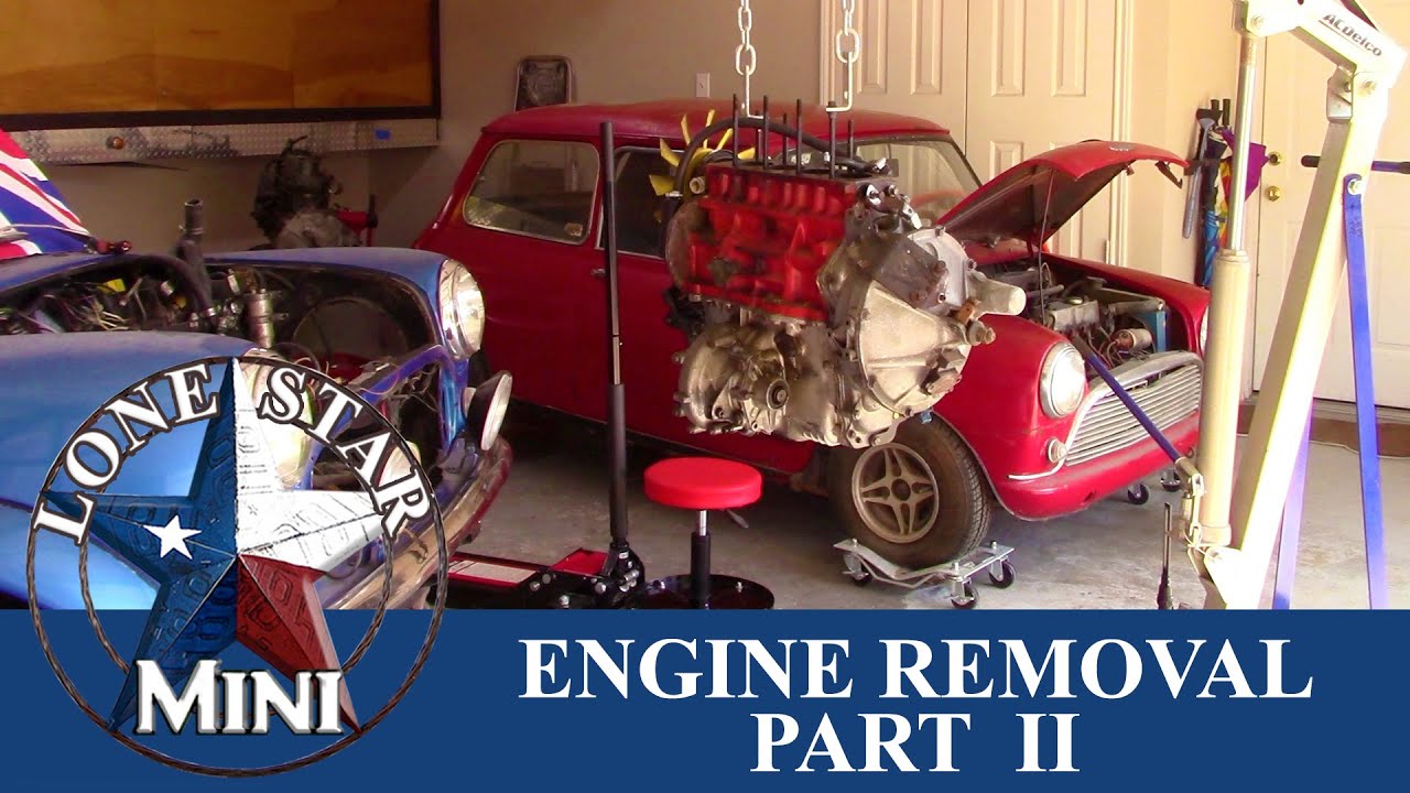 Classic Mini Engine Removal