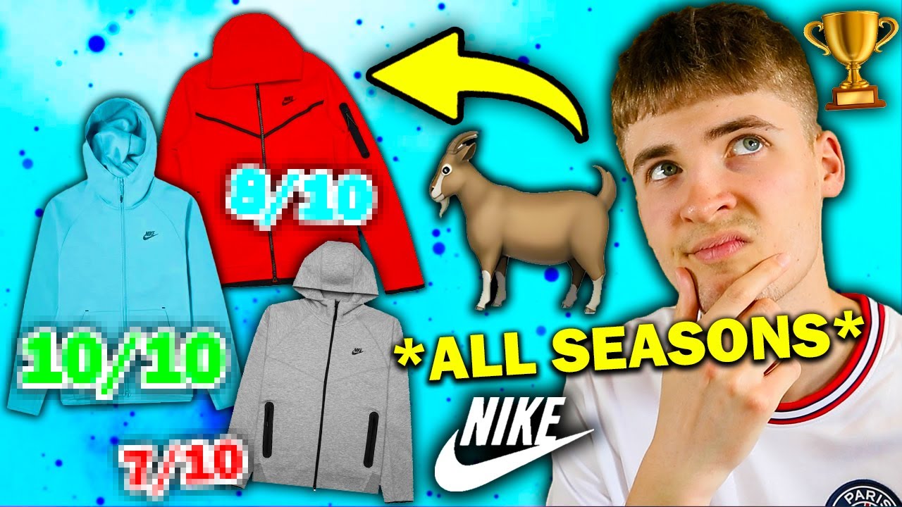 Какая флисовая кофта Nike Tech Fleece лучшая?