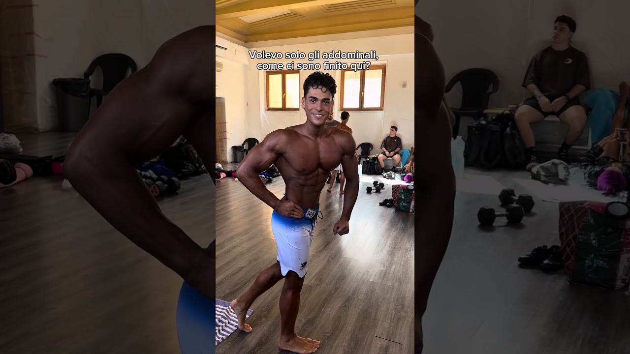 Tutto per gli addominali&hellip; #filipposoa #fitness #gara #naturalbodybuilding #palestra