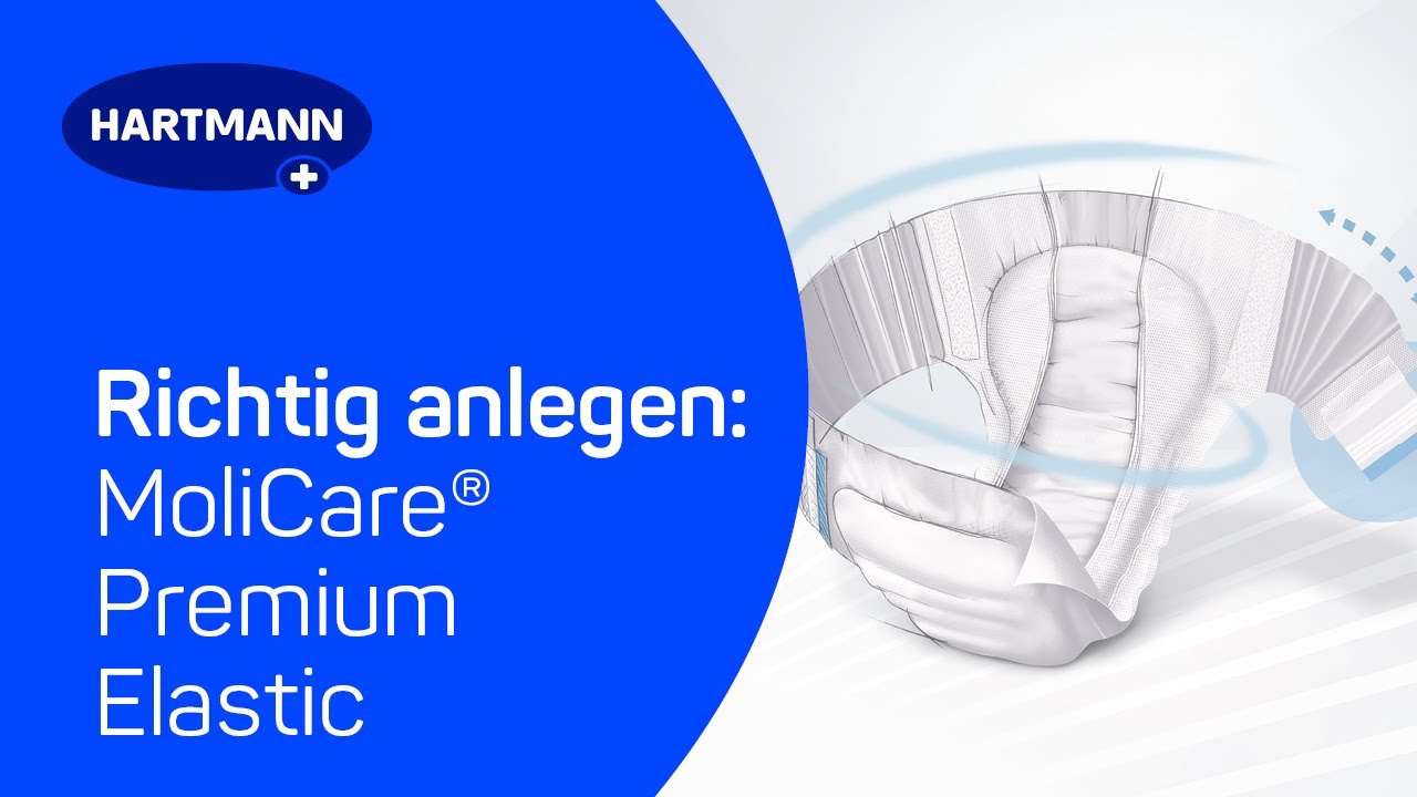 MoliCare® Premium Elastic im Liegen und im Stehen richtig anlegen