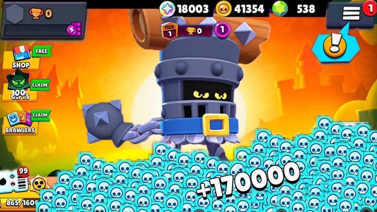 COMPLETE 170,000 CREDITS WITH ROYALE TRUNK!!!🔥 BRAWL STARS NEW UPDATE 😱