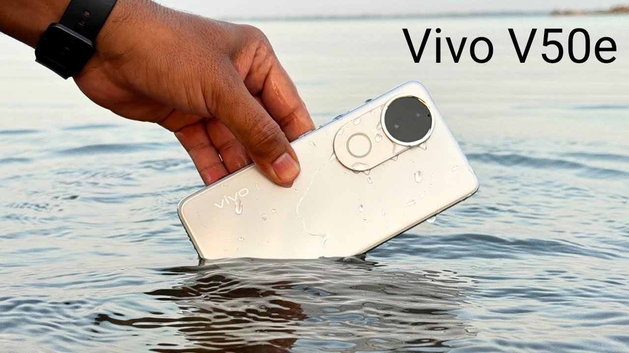 Vivo V50e Water Test | IP69 Water resistant