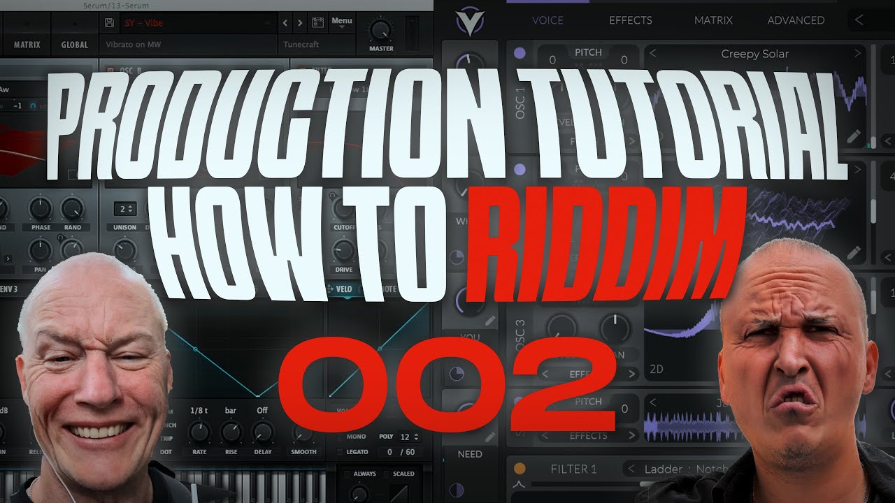 PRODUCTION TUTORIAL - 002 - HOW TO RIDDIM