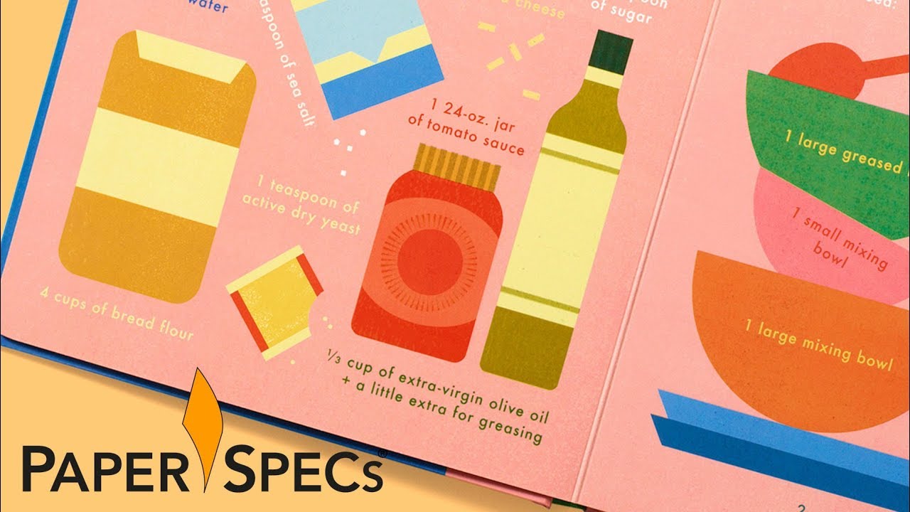 PaperSpecs.com | Paper Inspiration #343: Cook in a Book Series