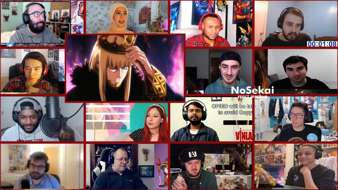 Vinland Saga Opening 3 「River」 Season 2 - React Mashup (ヴィンランド・サガOP3)