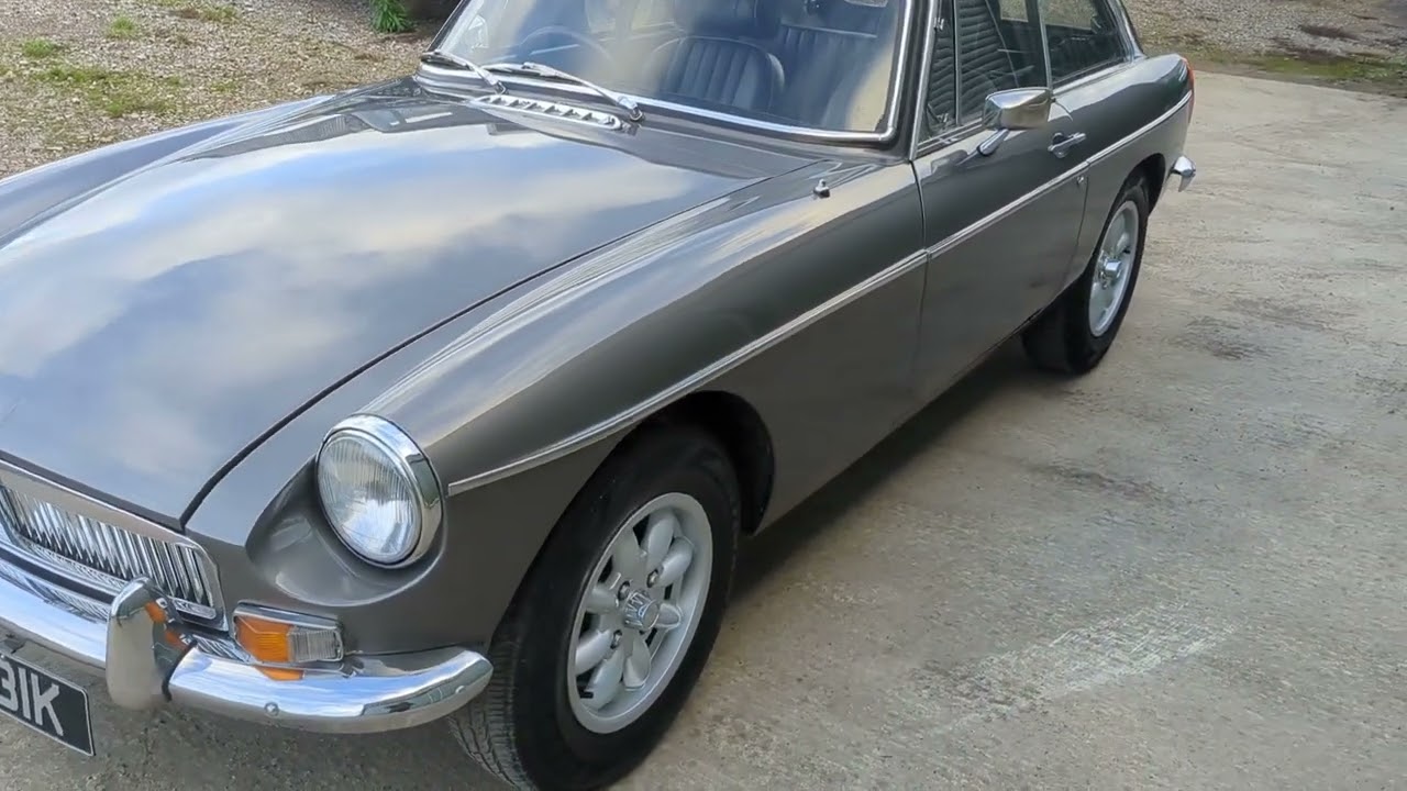 1972 MG MGB GT recent restoration