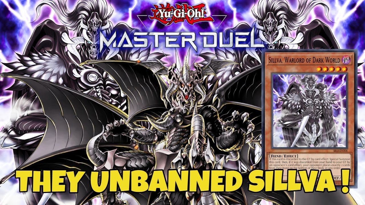 DARK WORLD DECK WITH SILLVA IS WHOLE ANOTHER LEVEL CANCER DECK EVER EXIST! Yu-Gi-Oh! Master Duel