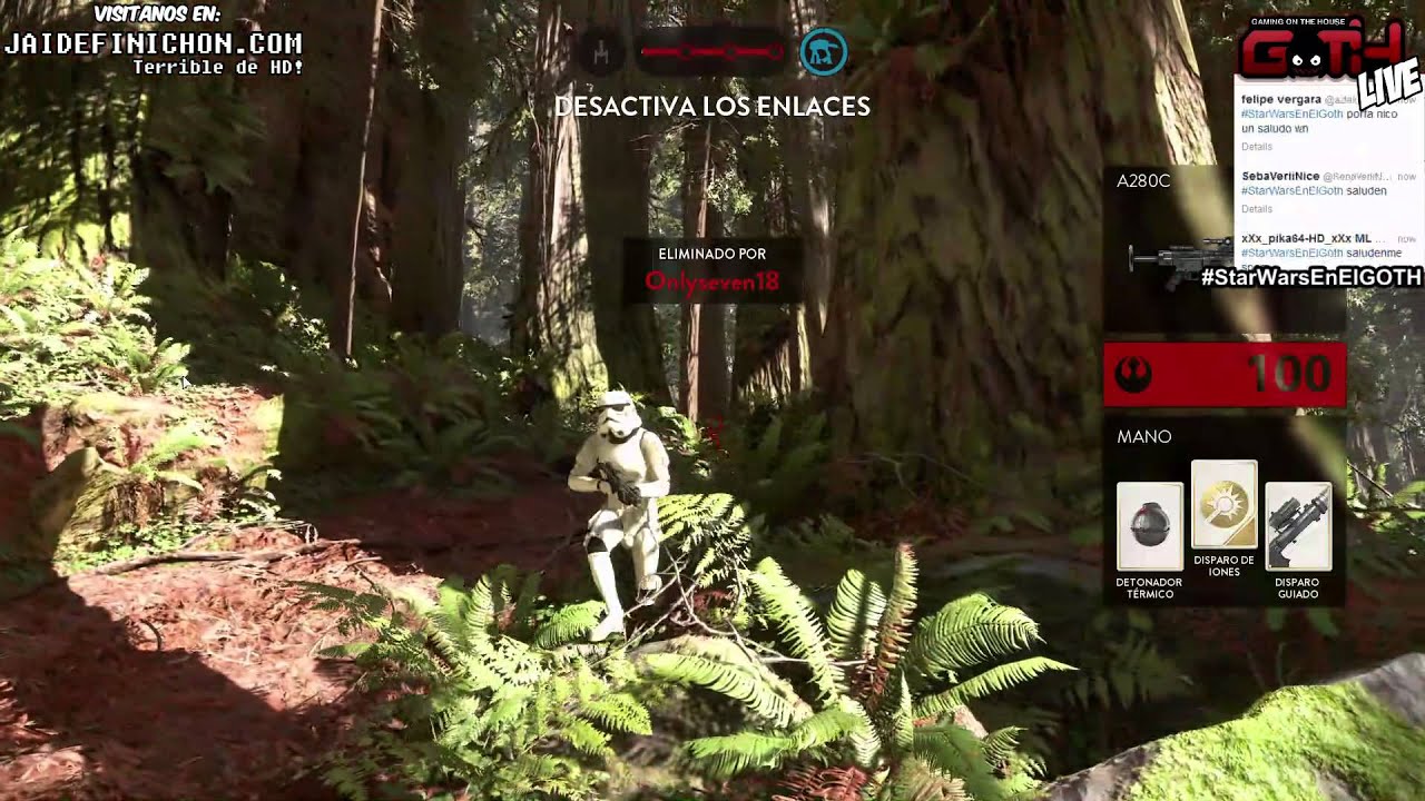 Star Wars BATTLEFRONT en Español - GOTH #StarWarsEnElGoth