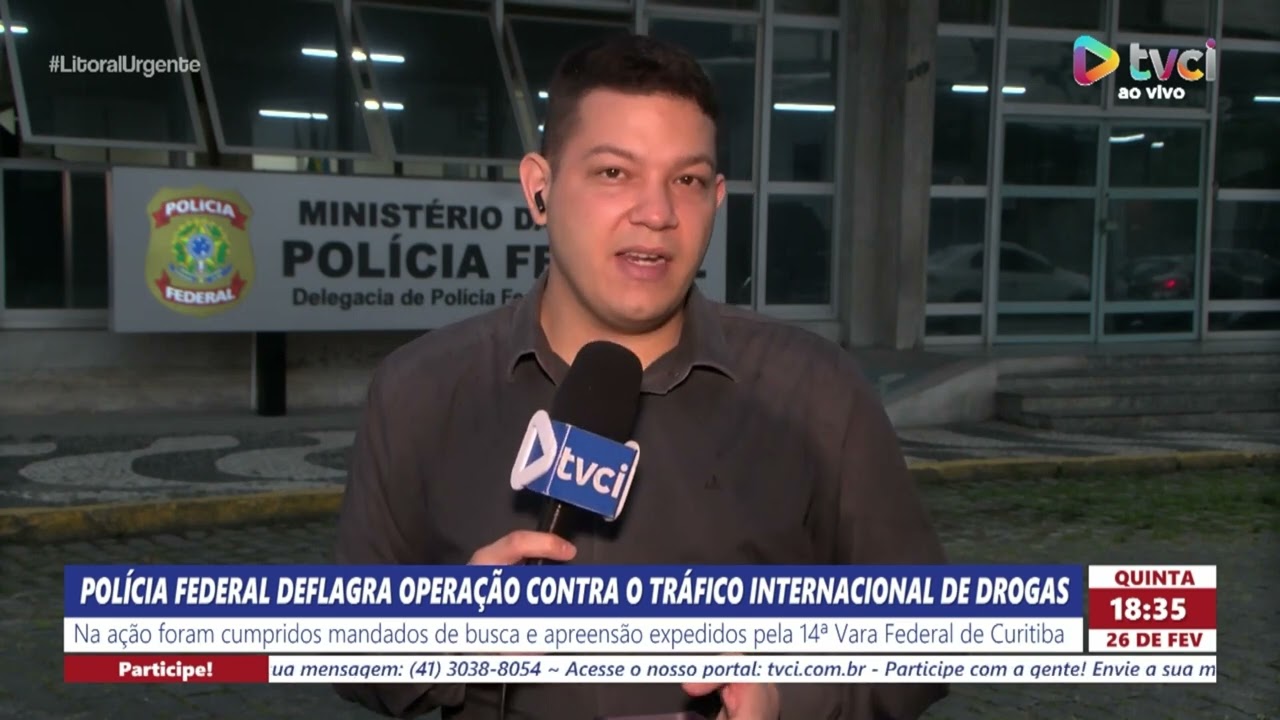 POLÍCIA FEDERAL DEFLAGRA OPERAÇÃO CONTRA O TRÁFICO INTERNACIONAL DE DROGAS