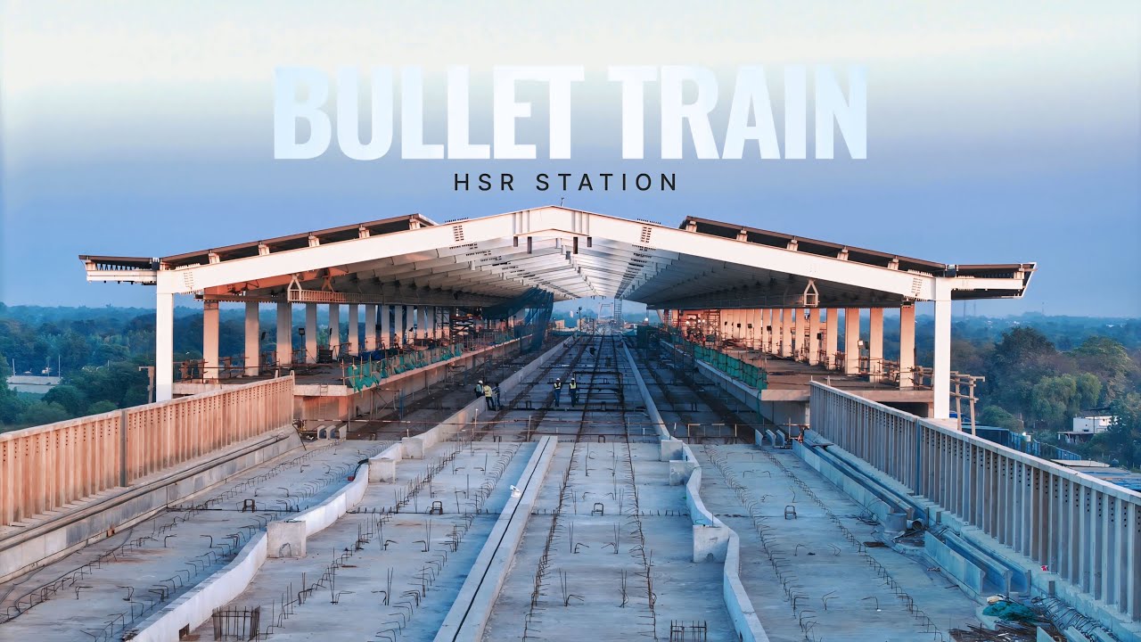 Bullet Train Project Is Going On At Rapid Speed | Anand, Vadodara, Bharuch Station Update