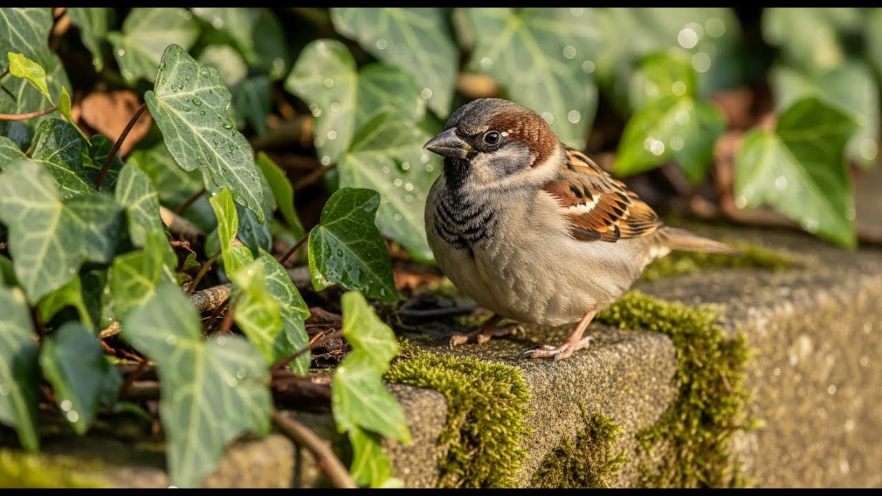 Deep Sleep And Meditation With Soft Forest Birds And Flowing River Waterfall Ambience