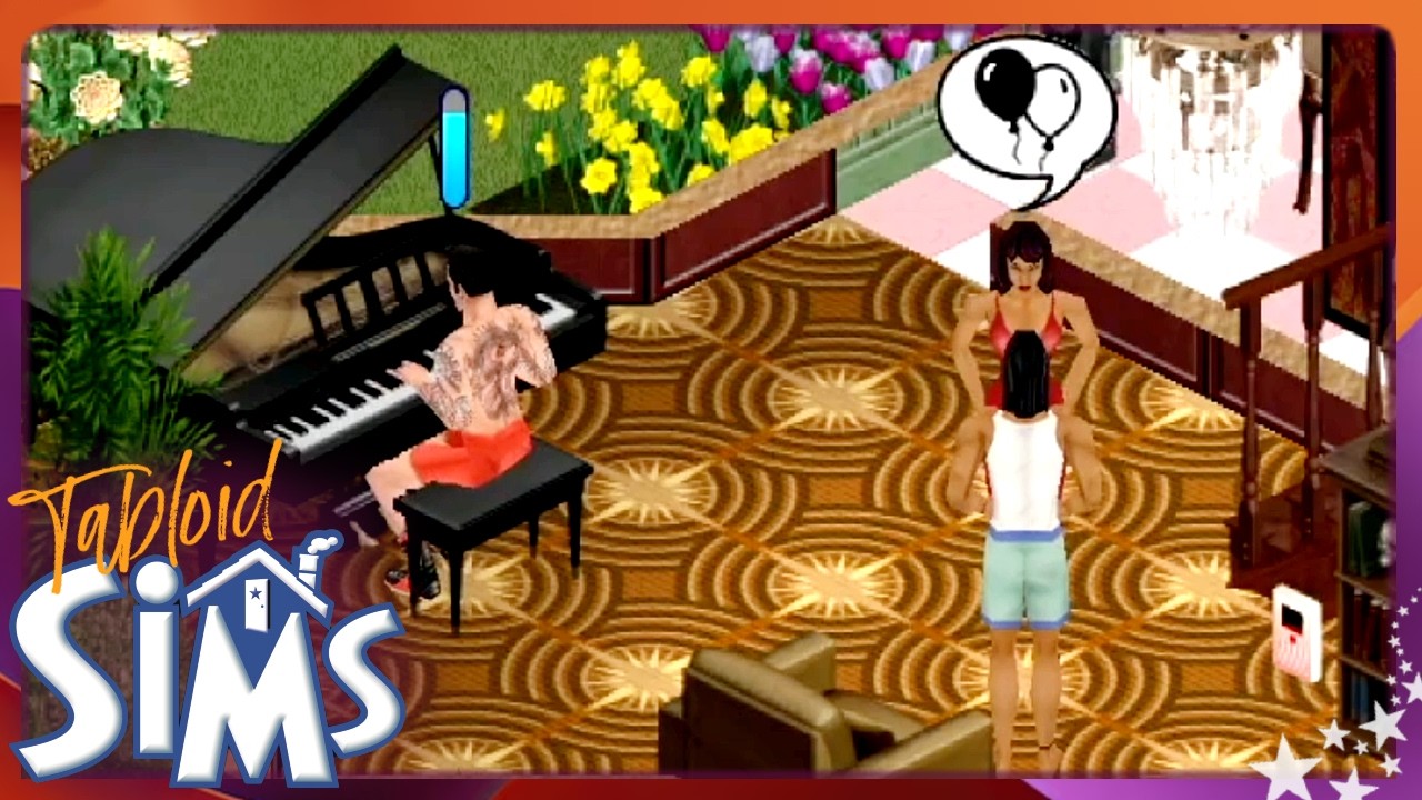 Hostess with the Mostess ⭐️ Sims 1 Superstar 👠 Goth Family 2