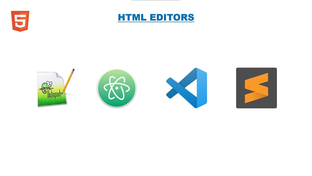 تعلم HTML من الصفر للمبتدئين | HTML Editors & Work Environment – Episode 2
