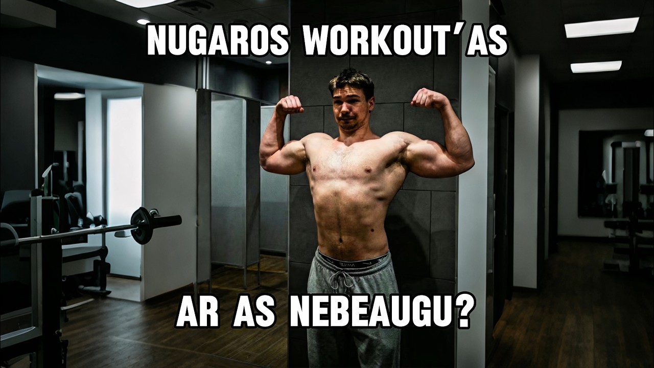 NUGAROS IR BICEPSO NEPROFESIONALI, BET SMAGI TRENIRUOTĖ