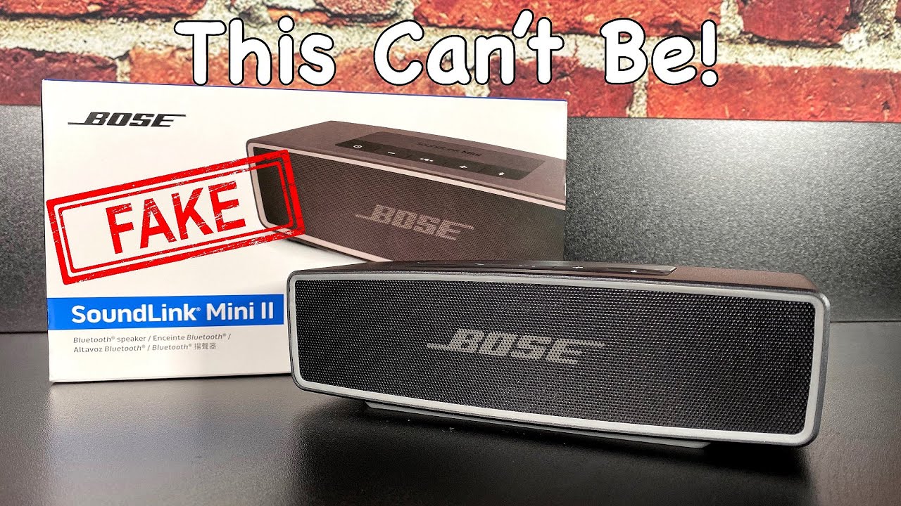 Bose Soundlink Mini 2 - The Clone/Replica That We Never Saw?(2020)