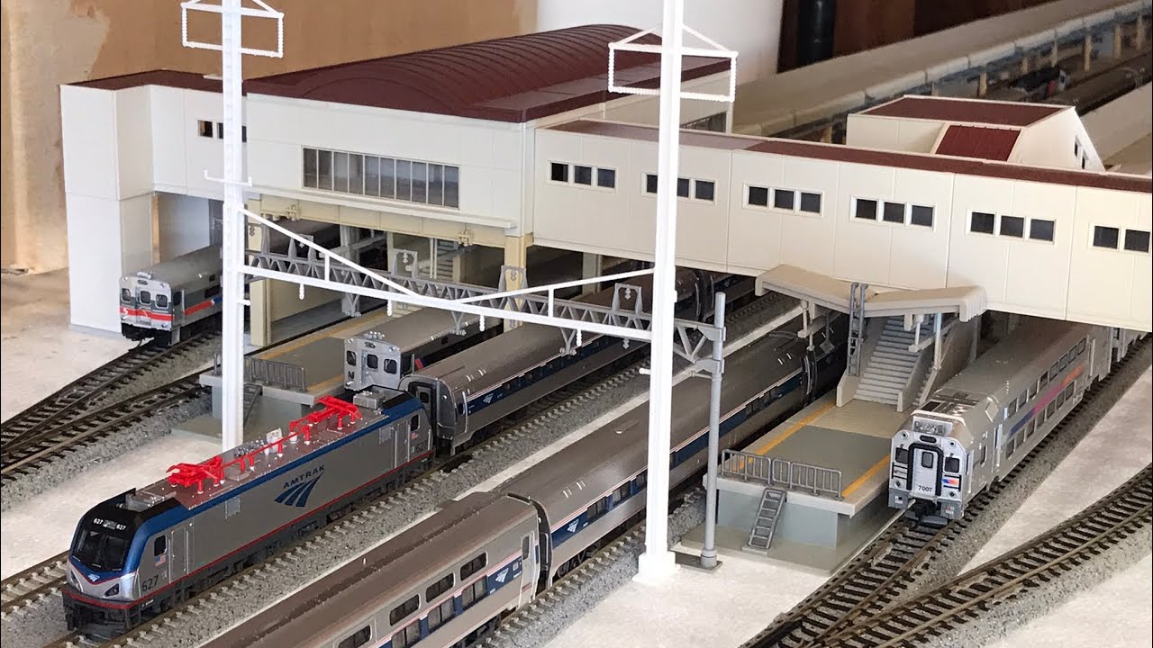 N Scale Northeast Corridor 1983-2022, Pt1, Layout WIP