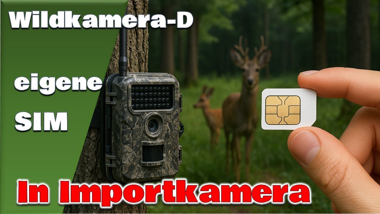 Günstige 4G Funkkameras mit eigener Sim Karte nutzen So sparst du am meisten