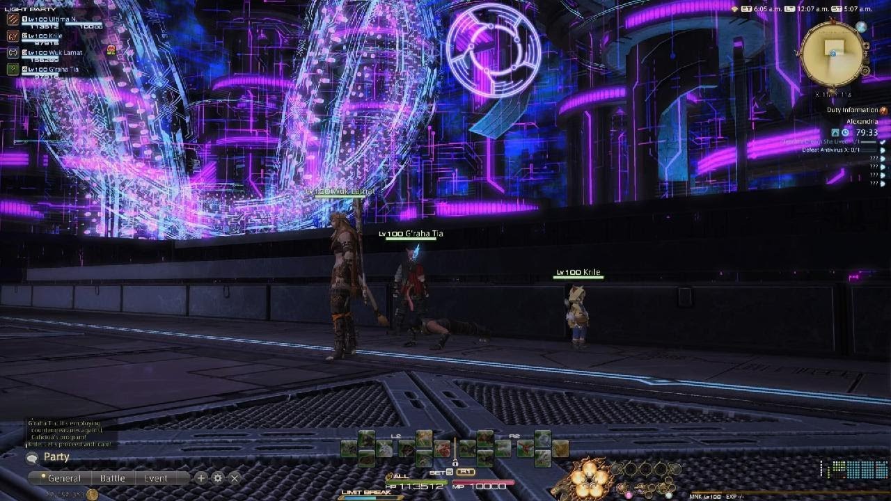 FF14 Alexandria music extended