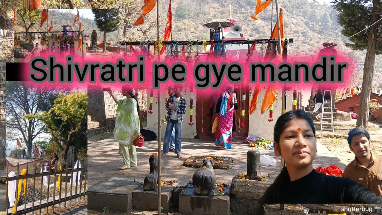 Shivratri pe gye mandir 😌🛐🕉️🕉️#viral#vlog#shivratri#kandara#