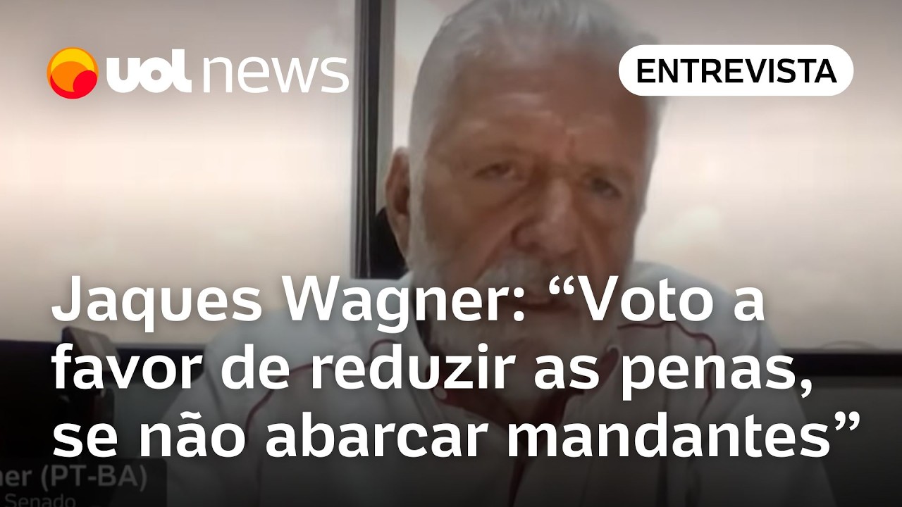 Jaques Wagner diz que votaria a favor de reduzir pena de 'bagrinhos' do 8/1: 'Mandantes sou contra'