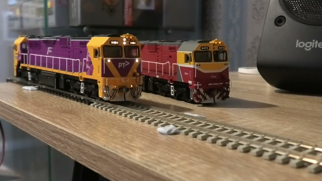 Testing some | DCC sound functions for the Brand New Auscision models V/Line N class locomotives.