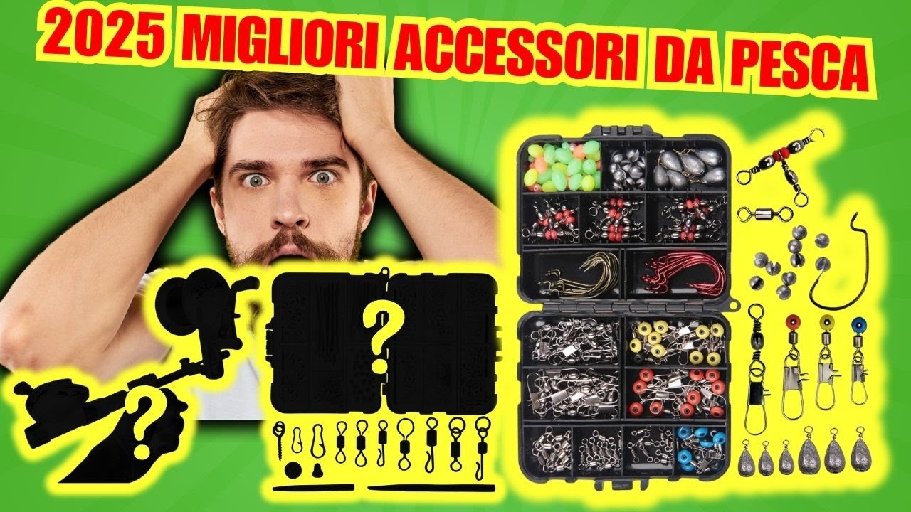 🚀 Top 7 Migliori Accessori Da Pesca [2025] Non Comprare Senza Sapere Prima Questo!