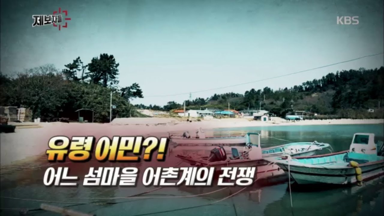 유령어민?! 어느 섬마을 어촌계의 전쟁 [제보자들] 20200402