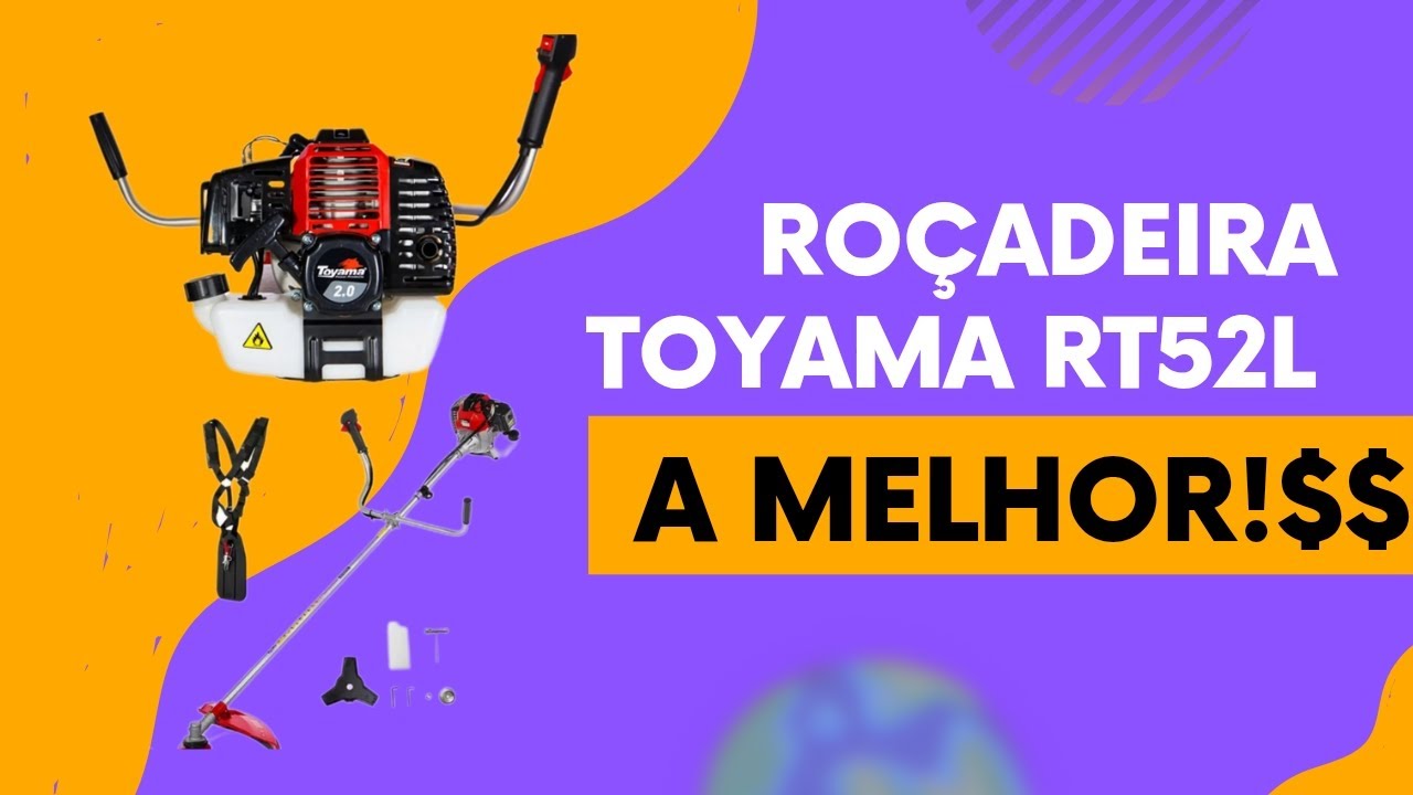 Roçadeira Toyama RT52L Montagem Mercado Livre