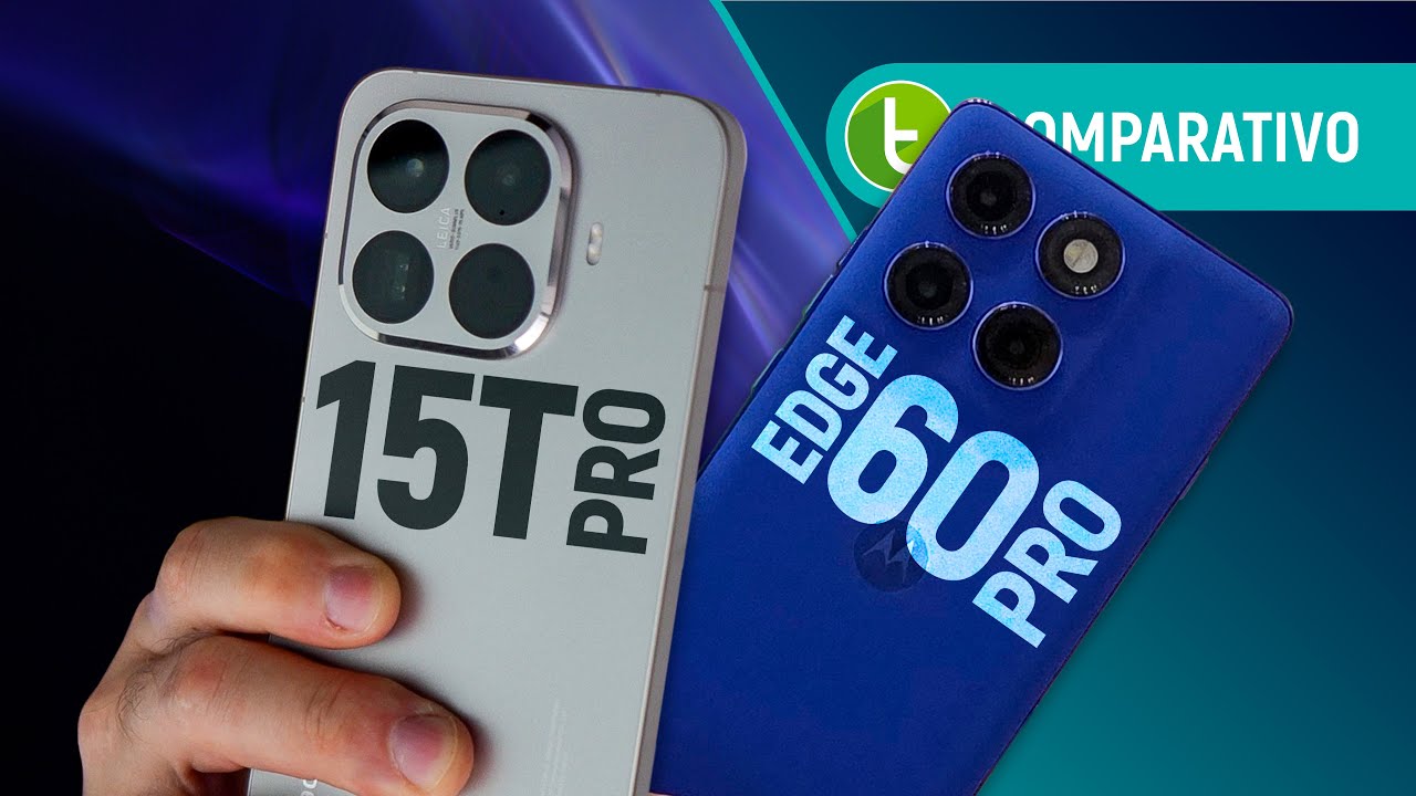 XIAOMI 15T PRO vs EDGE 60 PRO: qual é o MELHOR CELULAR PREMIUM da dupla? | Comparativo