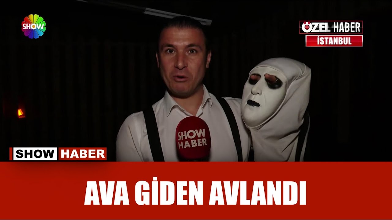Korku evinde korkutma yarışı