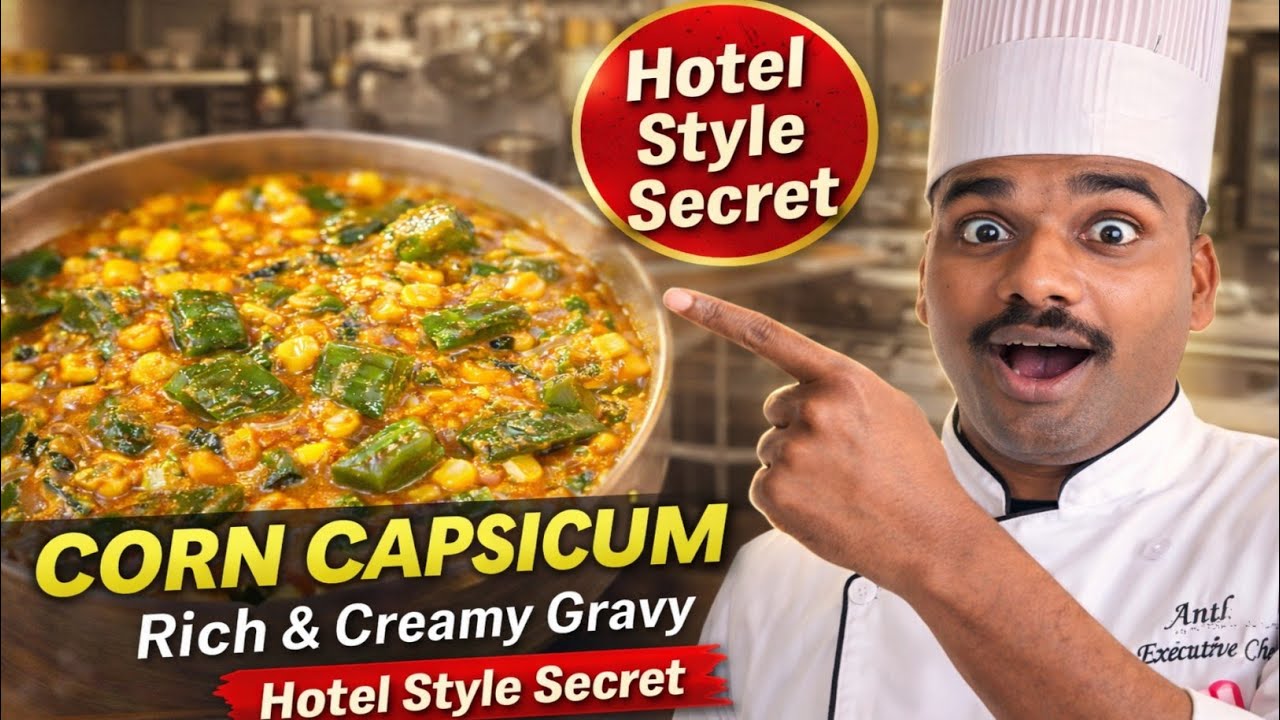 एक बार सर्दियों का मौसम चला गया तो फिर ये सब्जी नहीं बना के खा पाएंगे | Corn Capsicum Recipe 